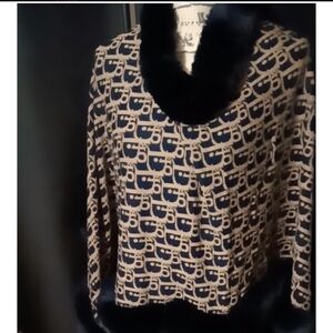 NWT designer inspired poncho/cape